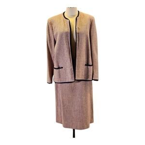 VTG Country Suburbans Wool Skirt Suit Set Size 12 ILGWU Made in USA